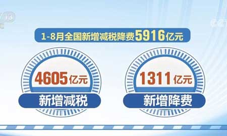 国家税务总局：截至9月20日累计办理缓税缓费6326亿元